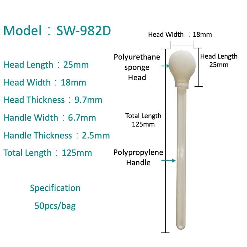 SW-982D FOAM SWAB