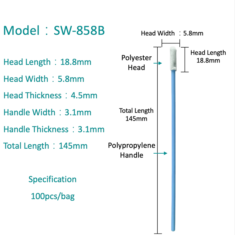SW-858B سفارشی پلی استر تمیز